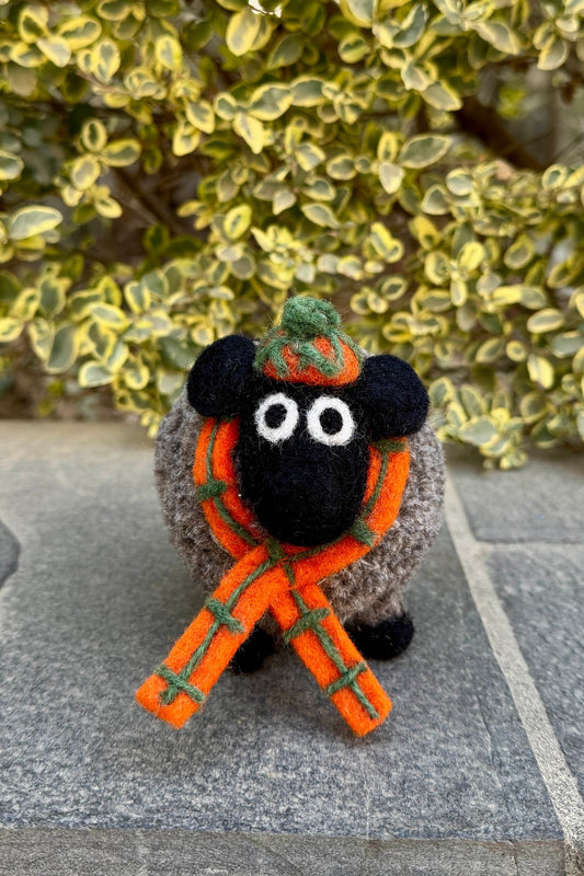 Pachamama Douglas The Highland Sheep Decoration, Hand Felted, Fair Trade Sourced