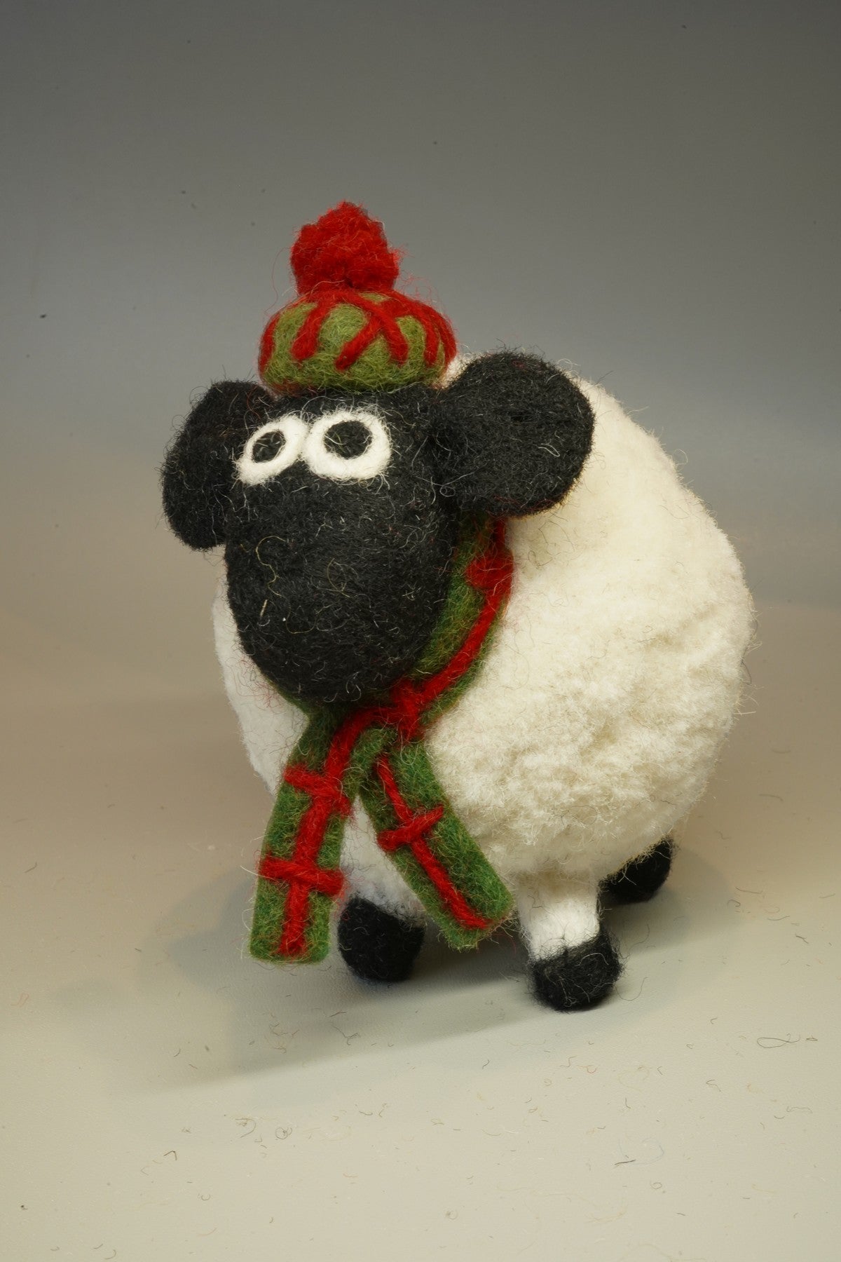 Pachamama Lorna The Highland Sheep Decoration, Hand Felted, Fair Trade Sourced