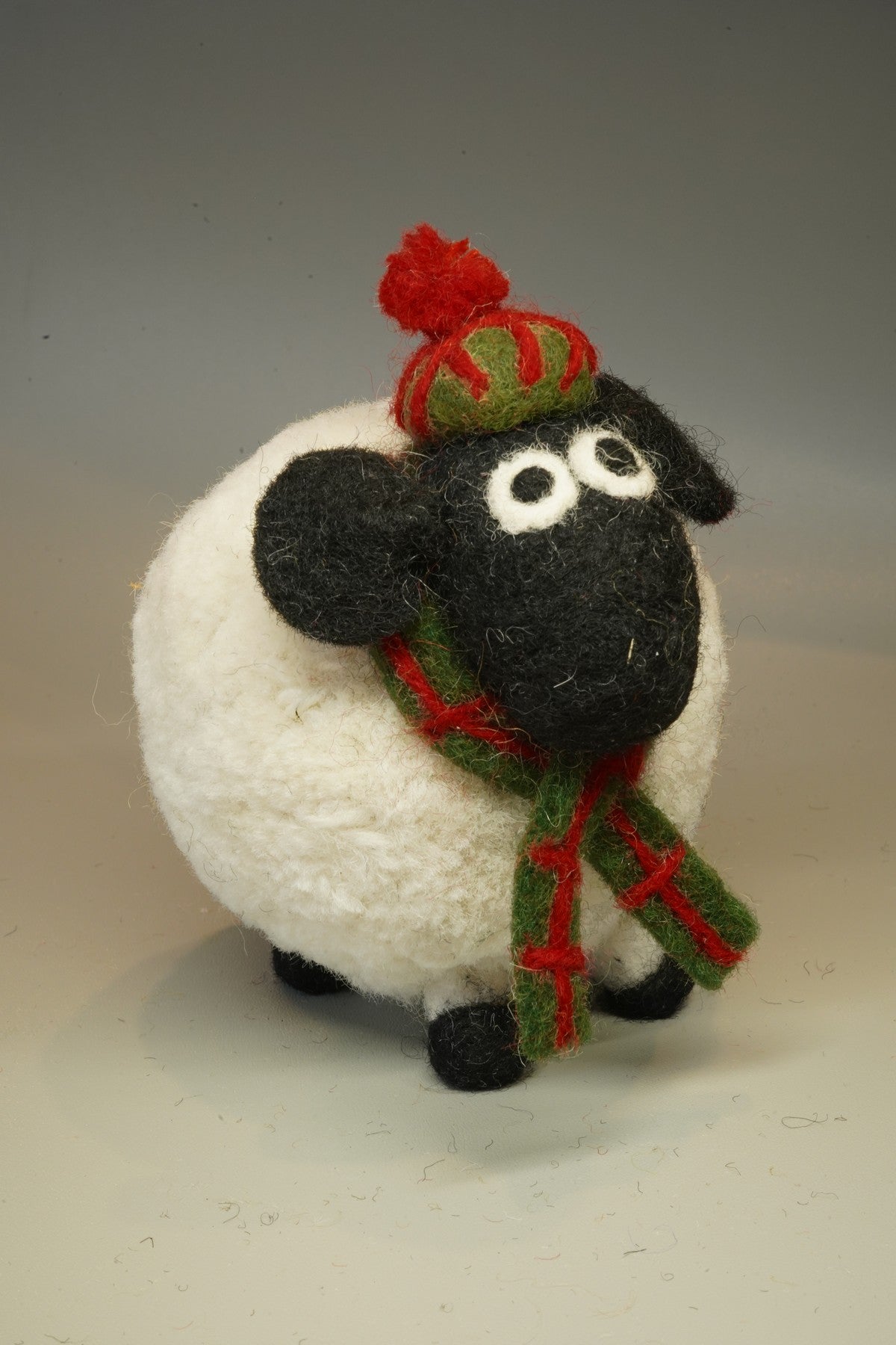Pachamama Lorna The Highland Sheep Decoration, Hand Felted, Fair Trade Sourced