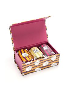 Sheep and Stripes Sock Box With 3 Pairs Of Bamboo Socks