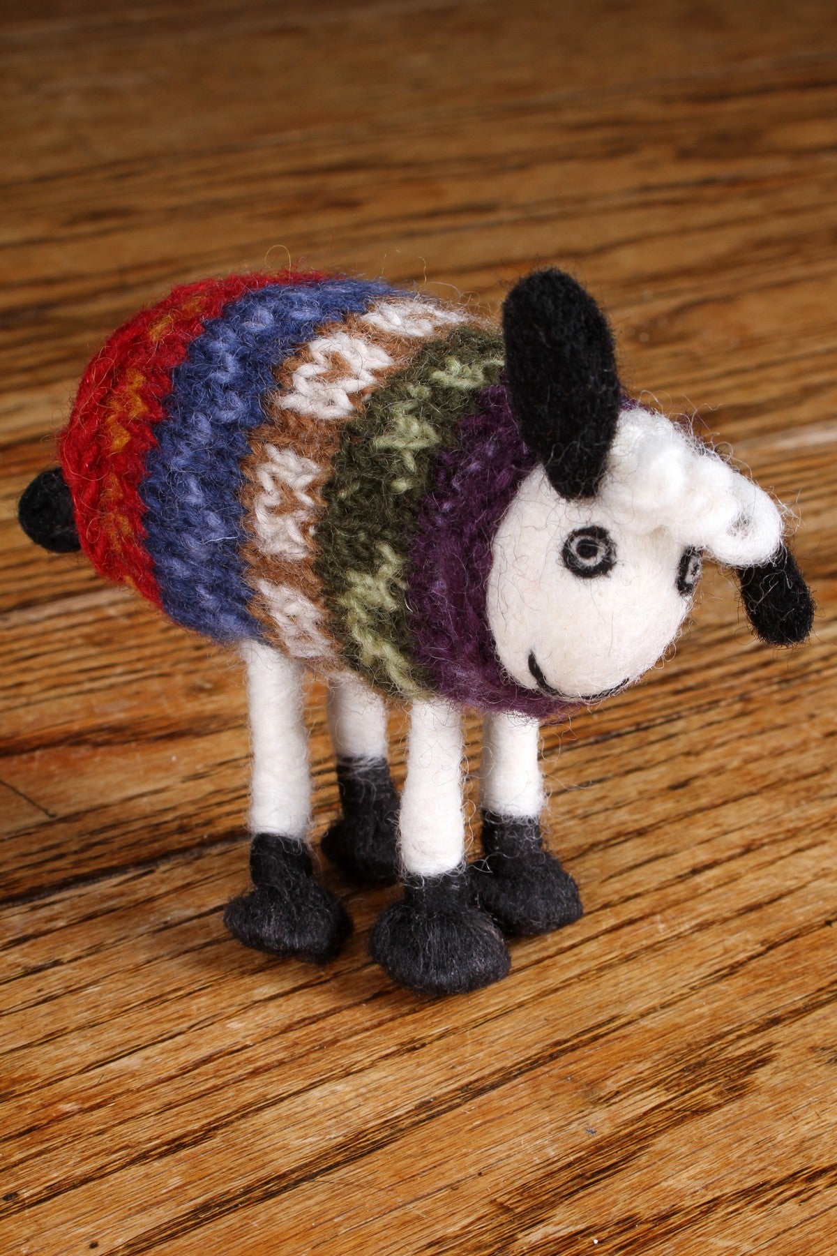 Pachamama Tank Top Tim Sheep Decoration, Hand Felted, Fair Trade Sourced