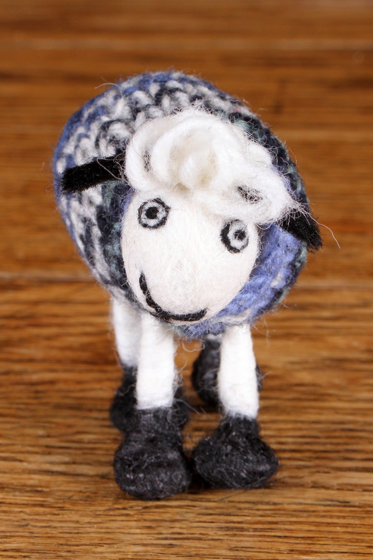 Pachamama Tank Top Trevor Sheep, Hand Felted, Fair Trade Sourced, Home Ornament