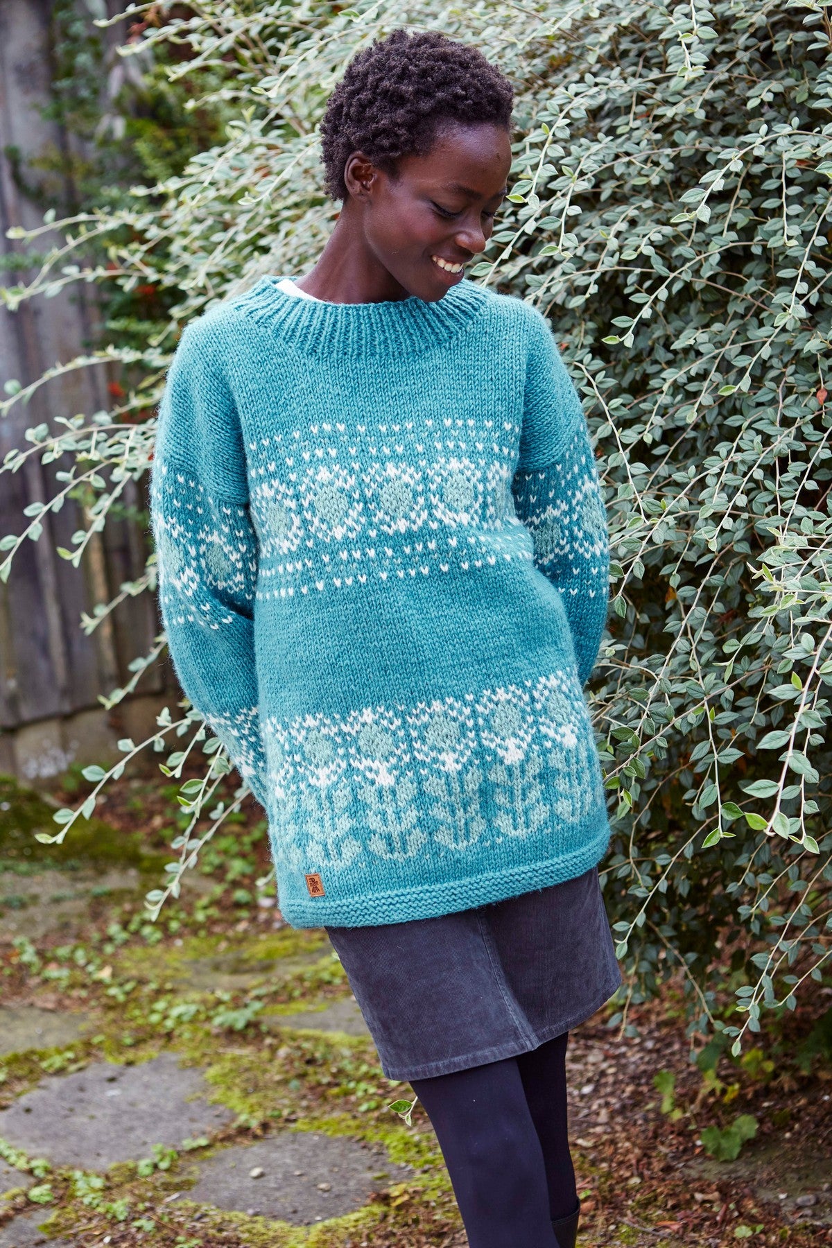 Pachamama Pentle Bay Sweater, 100% Wool, Hand Knitted , New Season