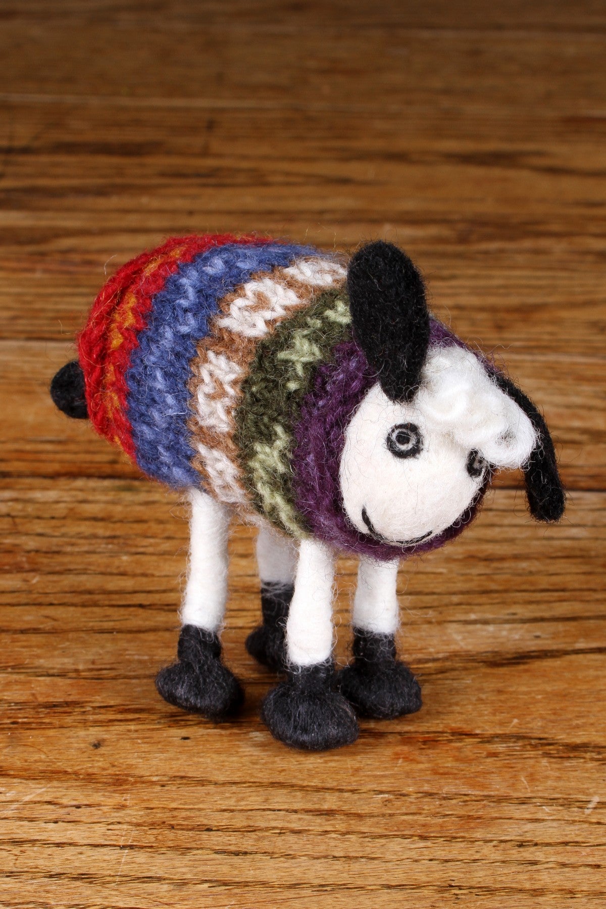 Pachamama Tank Top Tim Sheep Decoration, Hand Felted, Fair Trade Sourced