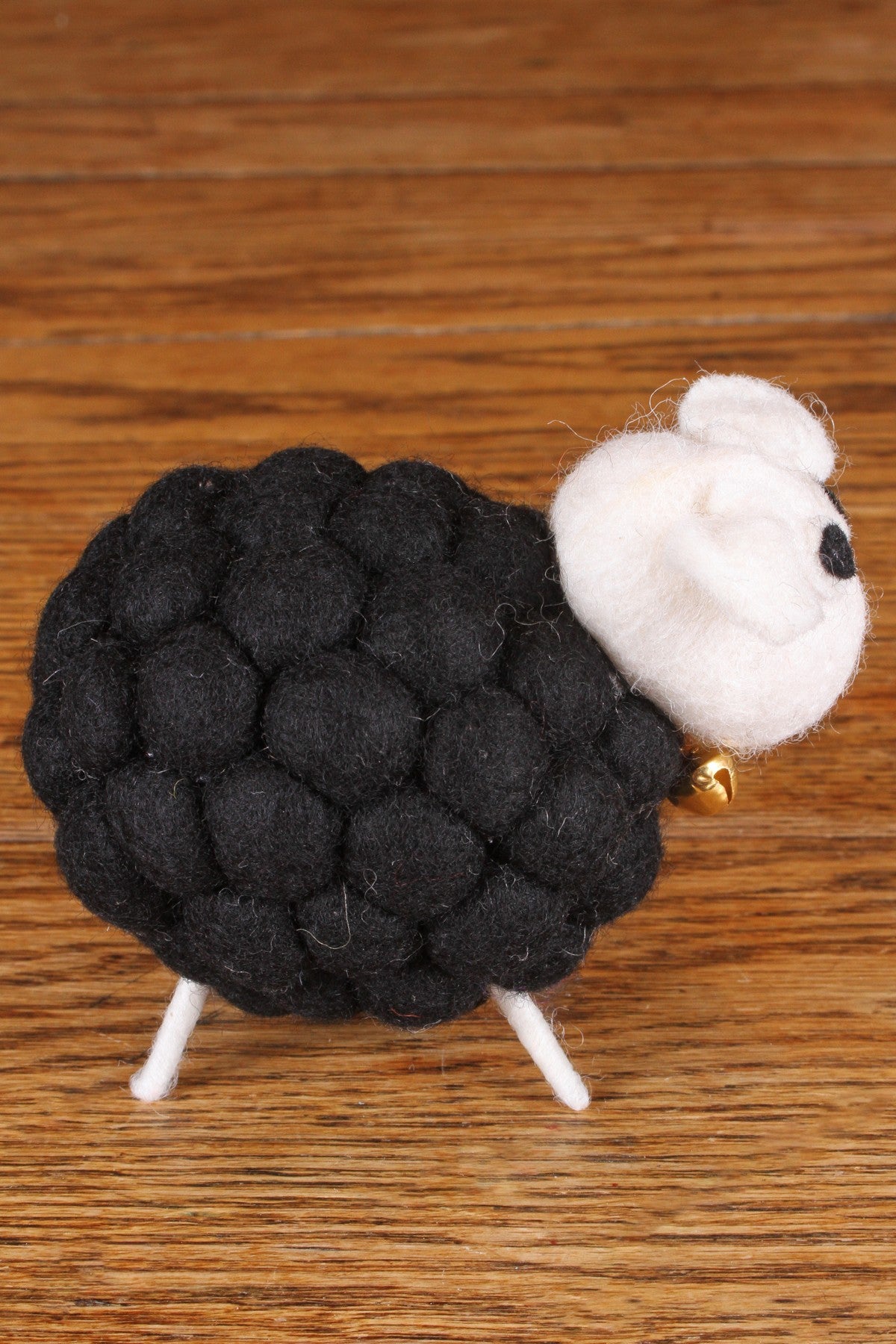 Pachamama Brenda The Black Sheep, Hand Felted, Fair Trade Sourced