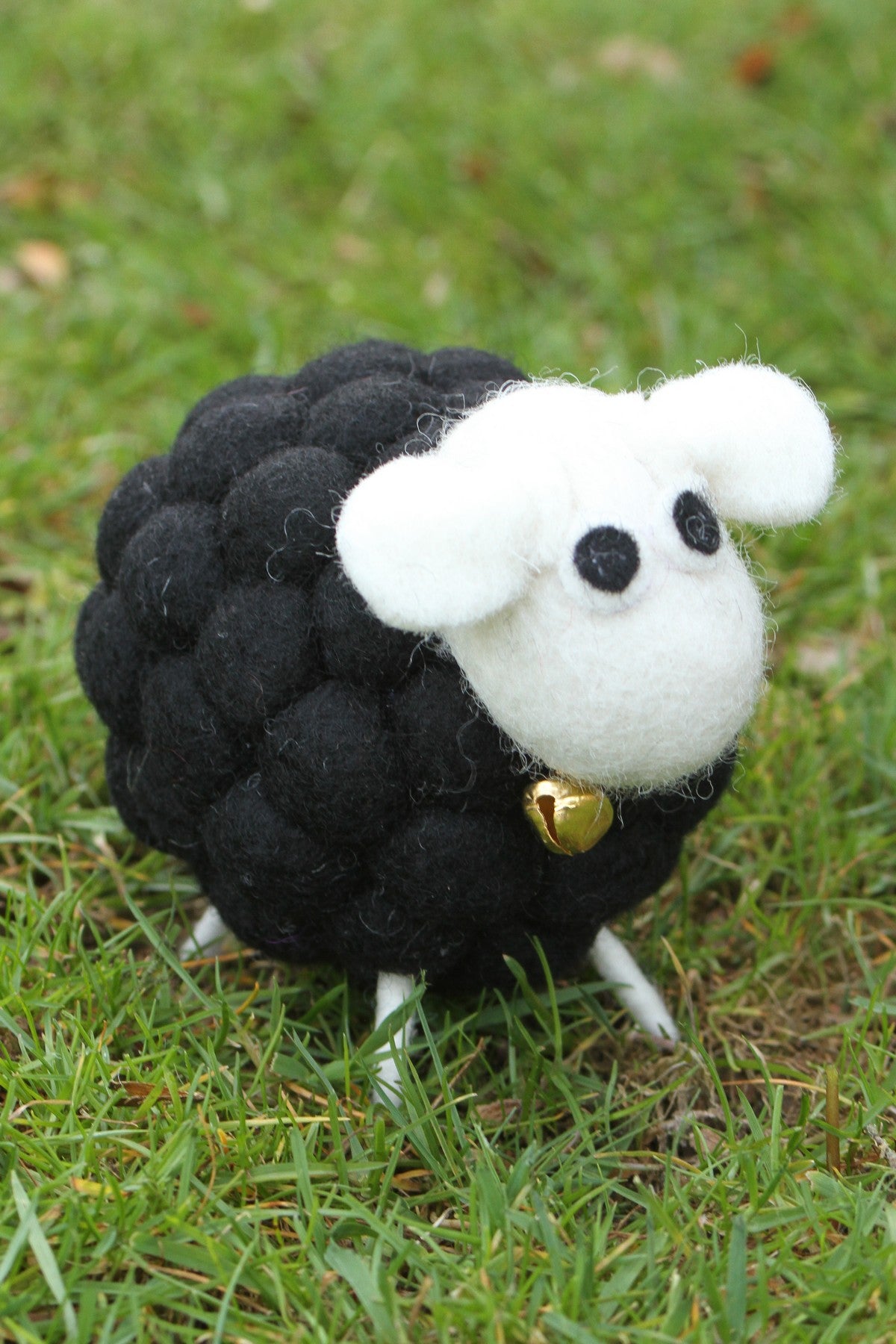 Pachamama Brenda The Black Sheep, Hand Felted, Fair Trade Sourced