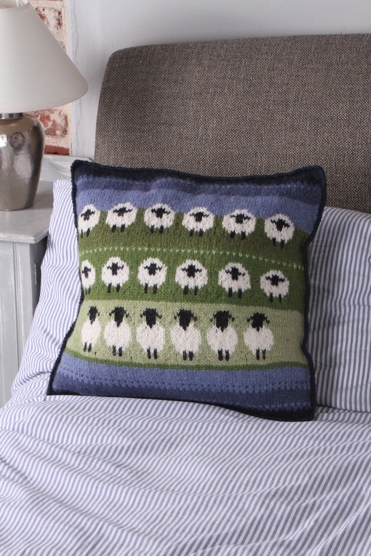 Pachamama Flock Of Sheep Cushion Cover and Cushion Insert