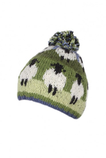 Pachamama Flock of Sheep Bobble Beanie