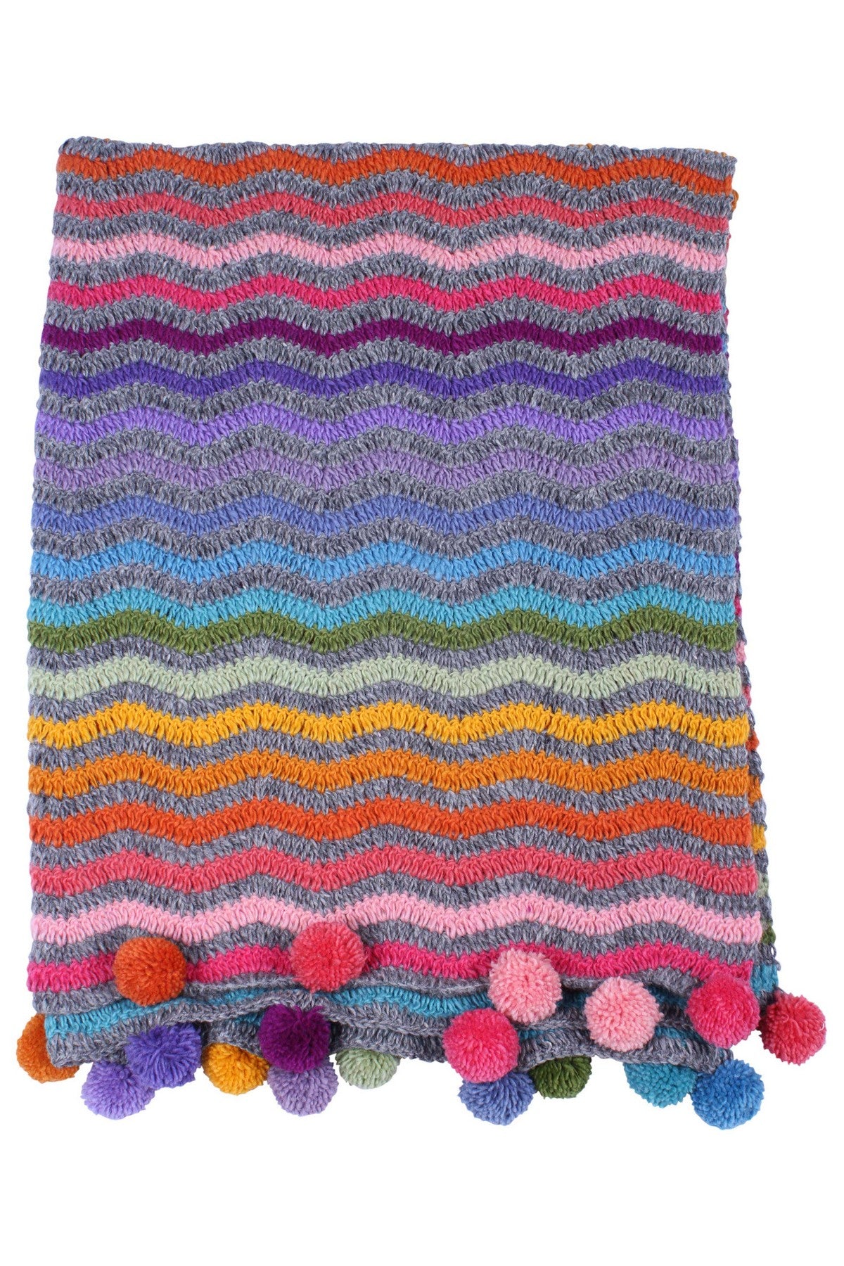 Pachamama San Clemente Throw/ Blanket , Hand Made, Fair Trade Sourced