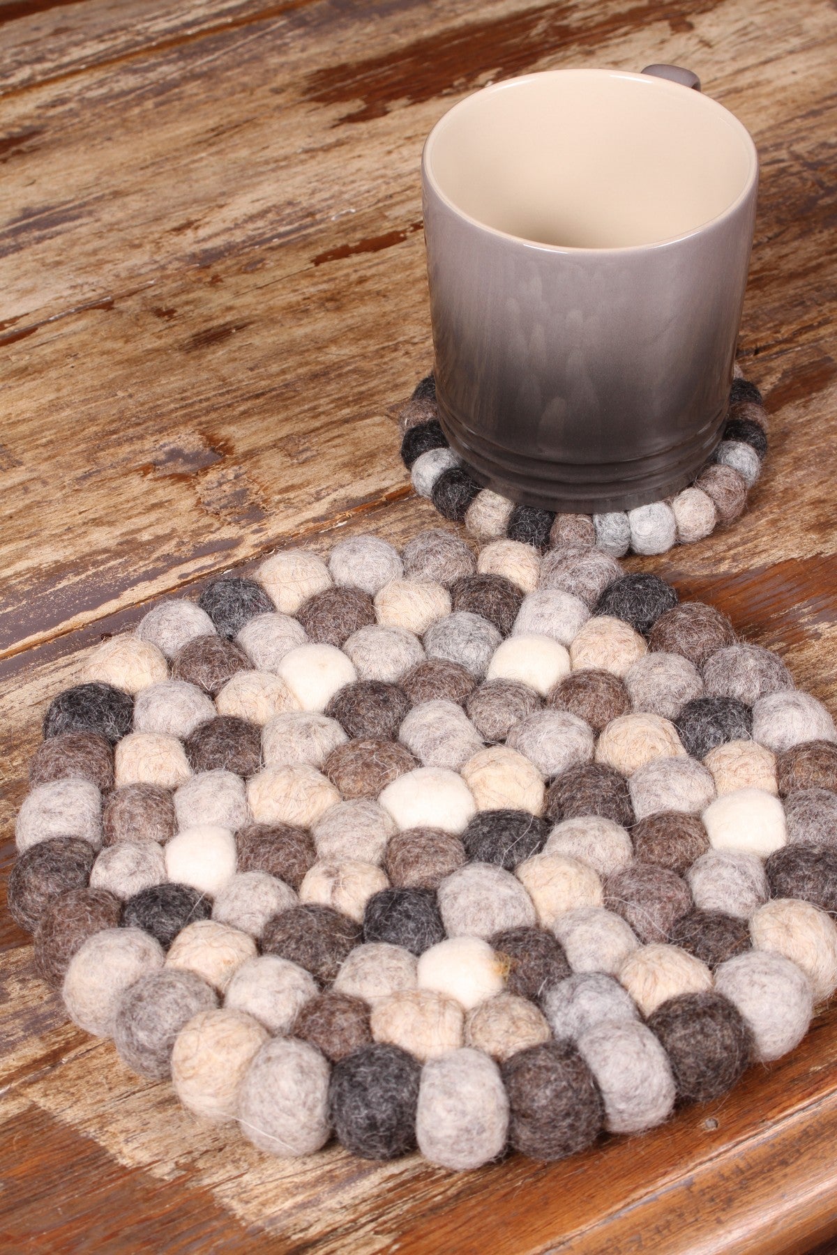 Pachamama Finisterre Pebble Place Mat, Blue or Natural