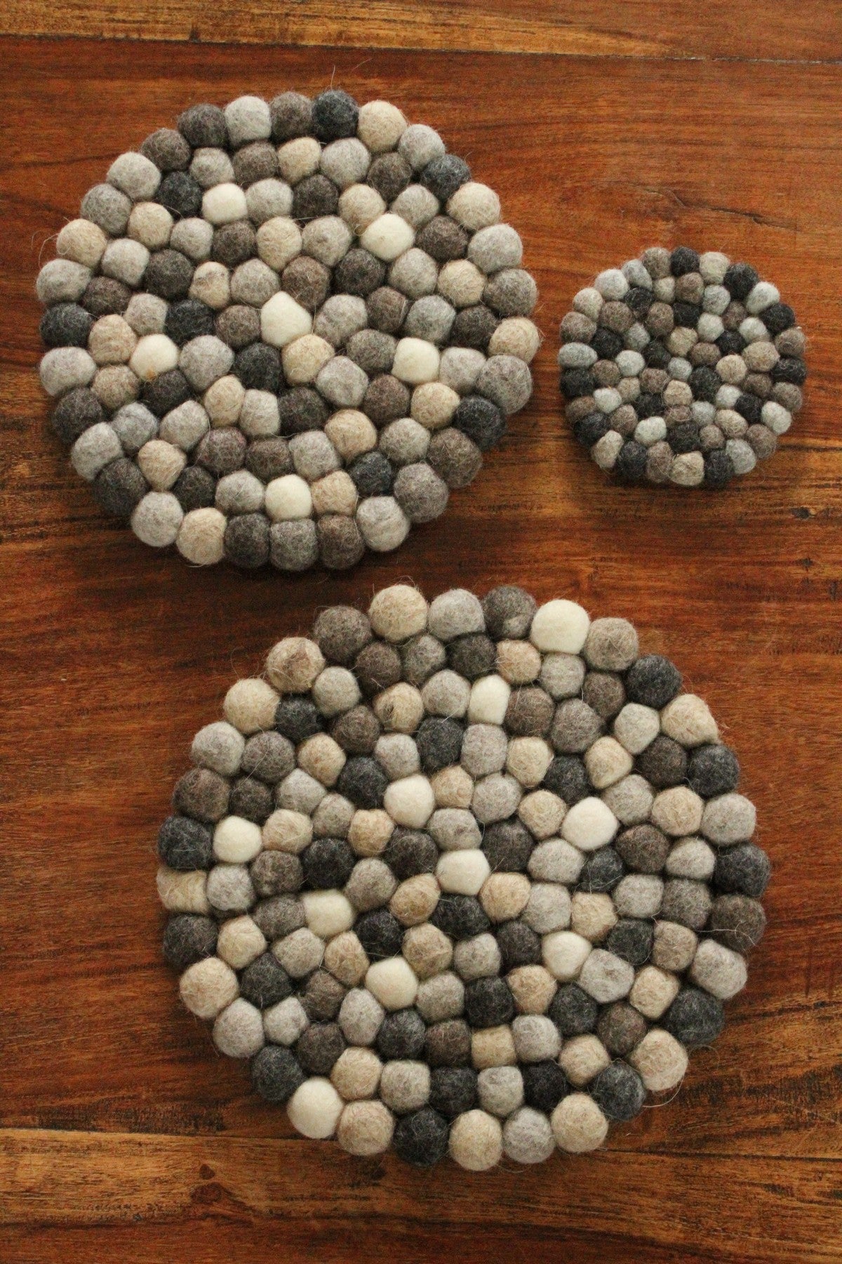 Pachamama Finisterre Pebble Trivet, Blue or Natural