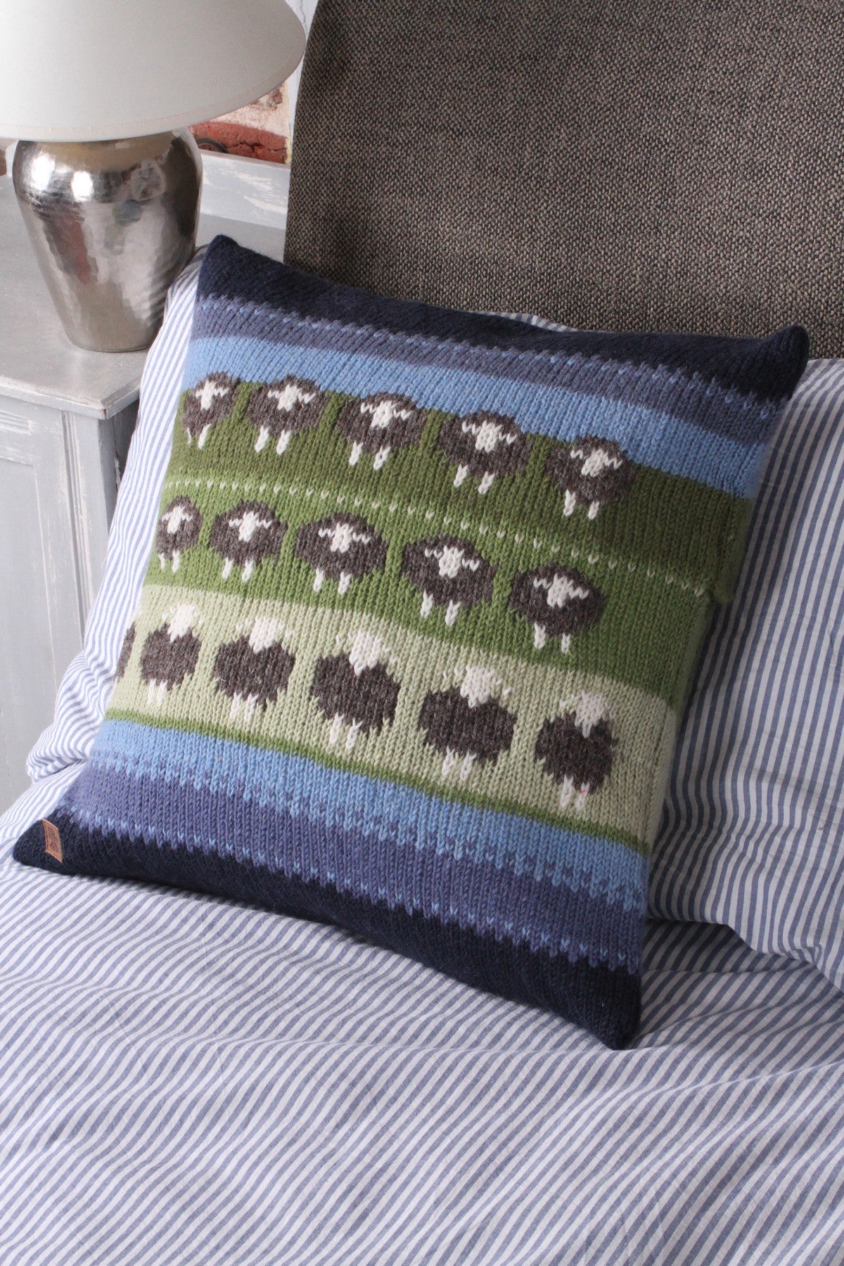 Pachamama Flock Of Sheep Cushion Cover and Cushion Insert