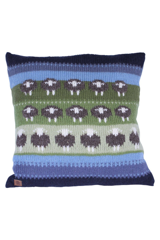 Pachamama Flock Of Sheep Cushion Cover and Cushion Insert