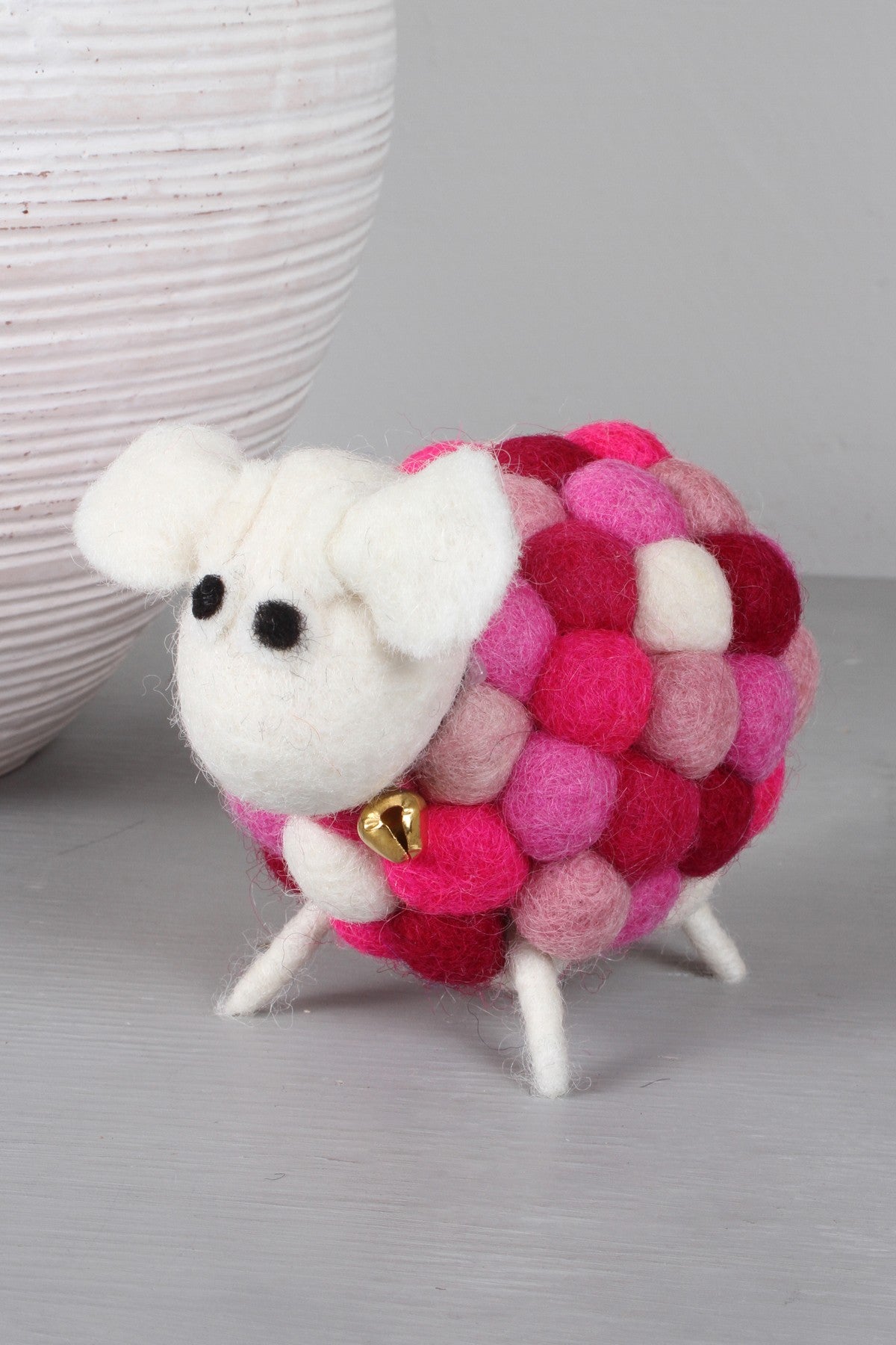 Pachamama Romeo The Romantic Sheep Decoration Hand Felted, Fair Trade Sourced