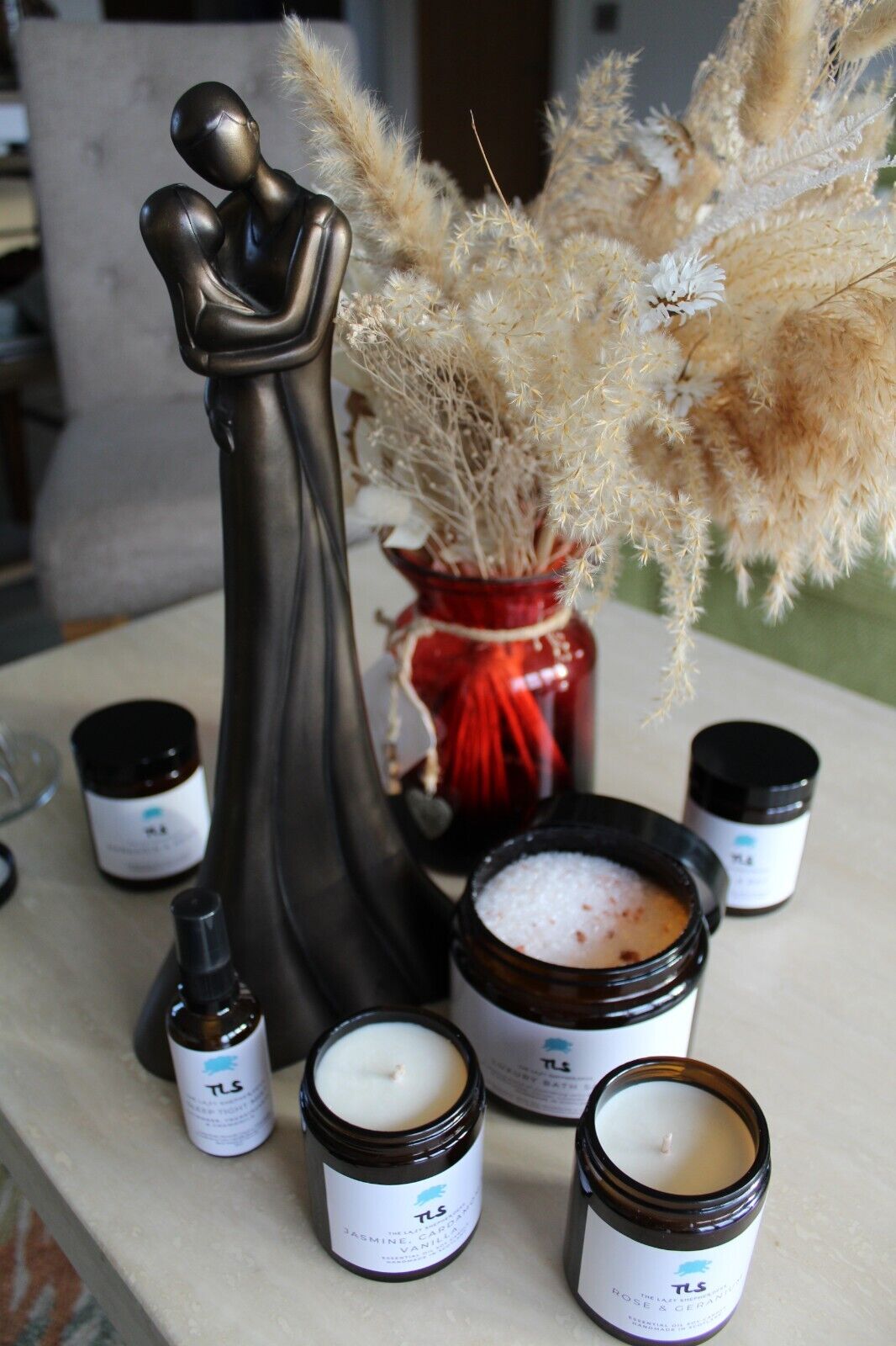 The Lazy Shepherdess Luxury Bath Salts, Handmade in Scotland