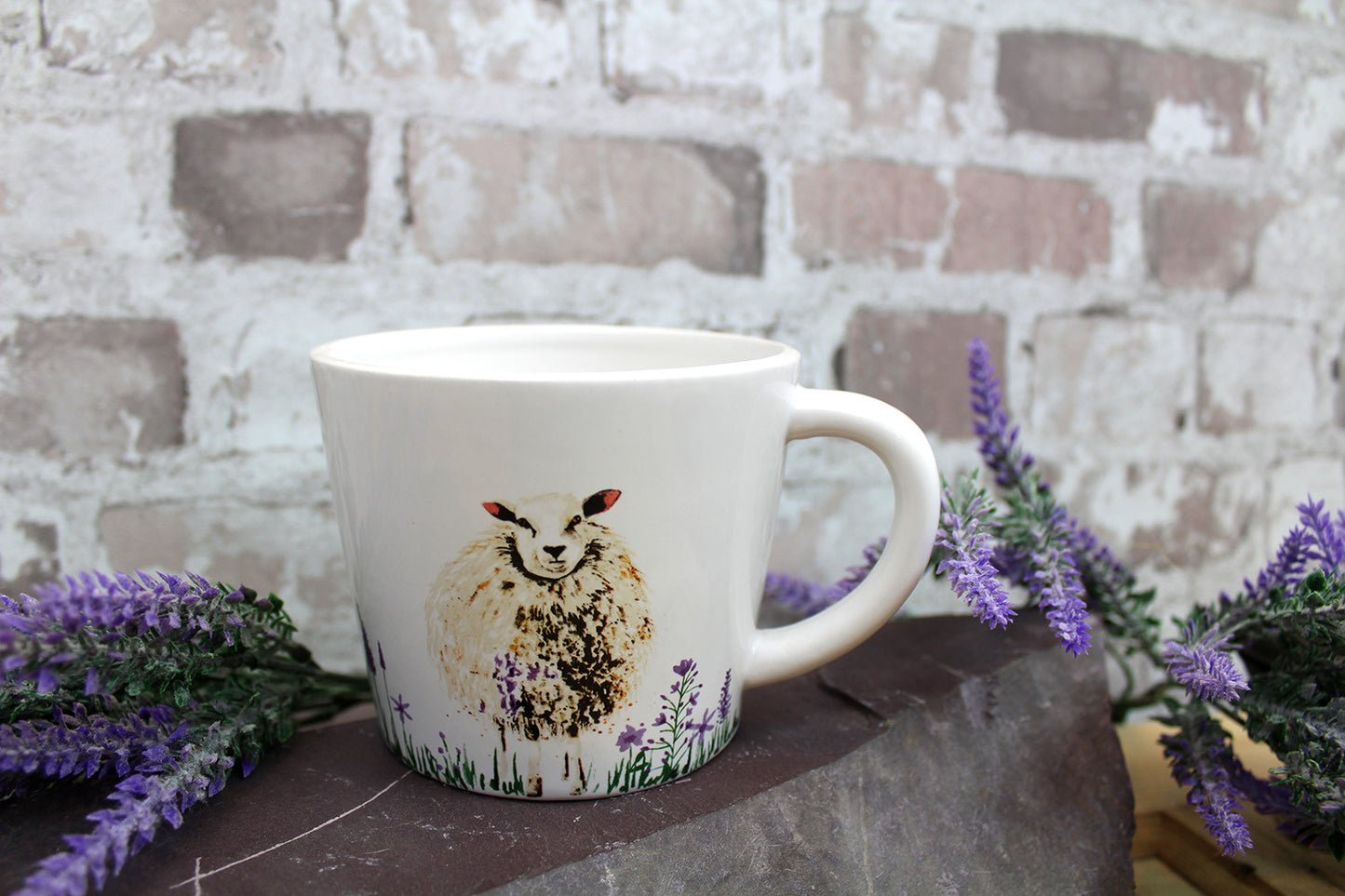 Sheep Mug Countryside Design All Round