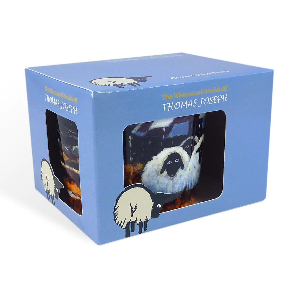 Thomas Joseph Mug Wish Ewe Were Here, New Bone China, Gift Boxed