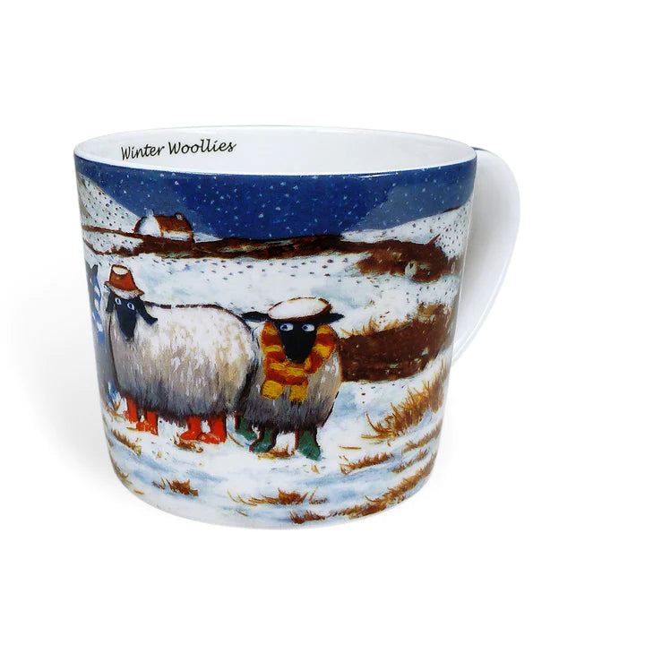 Thomas Joseph Mug Winter Woollies, New Bone China, Gift Boxed